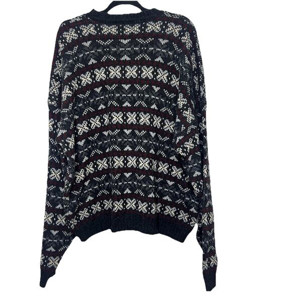 Vintage Resolute Bay Men’s Nordic Acrylic Blend Pullover Sweater in Size XXL - Picture 2 of 7